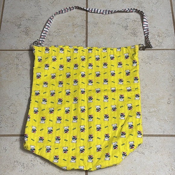 Handmade Teddy Bear Tote - New! - Picture 1 of 6